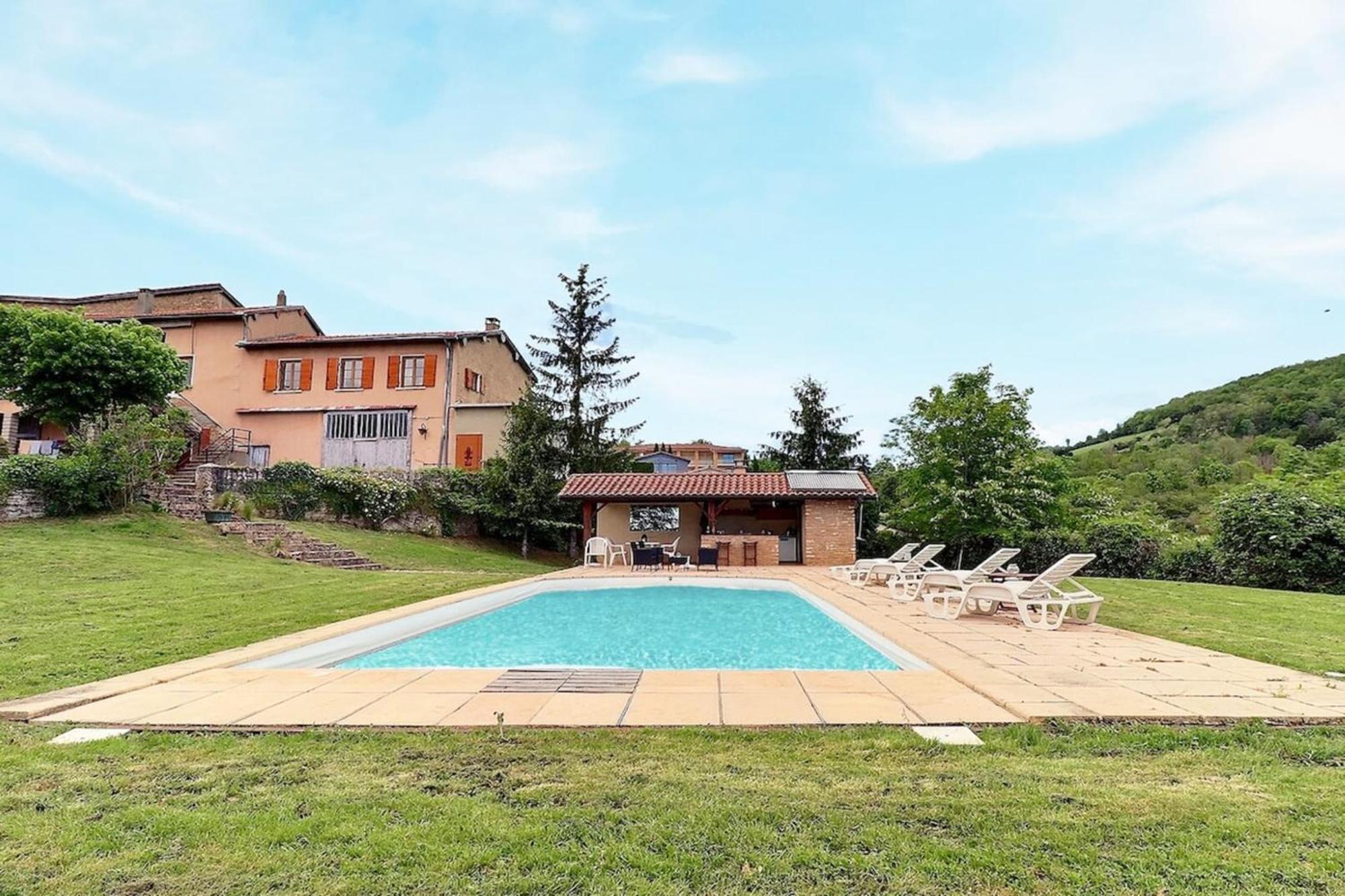 Saint-Fortunat - Authentic Home With Pool - Saint-Didier-Au-Mont-D'Or Esterno foto